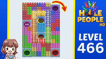 Hole People Level 466 Solution Walkthrough