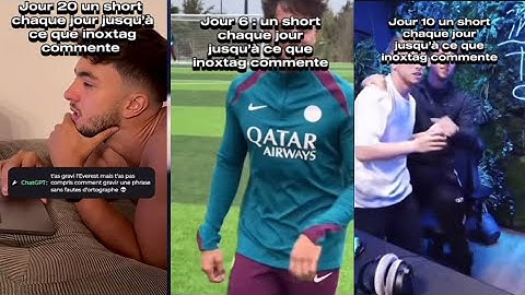 1 short chaque jour jusqu’à ce qu’Inoxtag commente – Compilation des 23 premiers jours 🔥