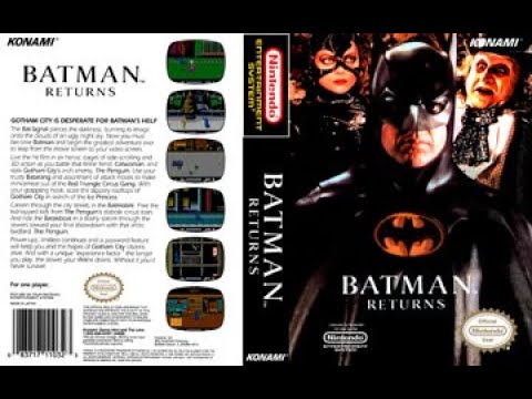 Видео: Batman Returns играем в режиме Денди на эмуляторе / Стрим #1