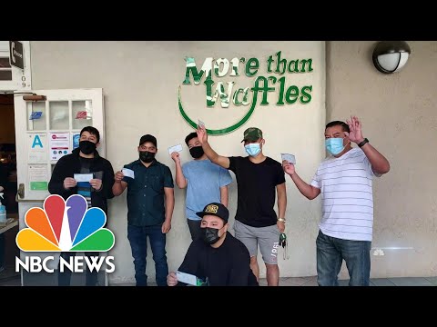 California Chef Raises $375,000 For Struggling Restaurant Workers - NBC Nightly News.