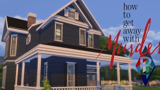 The Sims 4 House Building - Annalise Keating's House (How To Get Away With Murder)