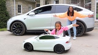 Surprised Cali with Her Dream Car!