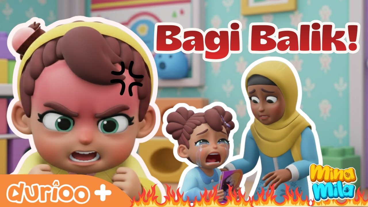 Dari Pengasas Omar & Hana | Dah Bagi Mana Boleh Mintak Balik 😤 | Mina Mila| Durioo Originals