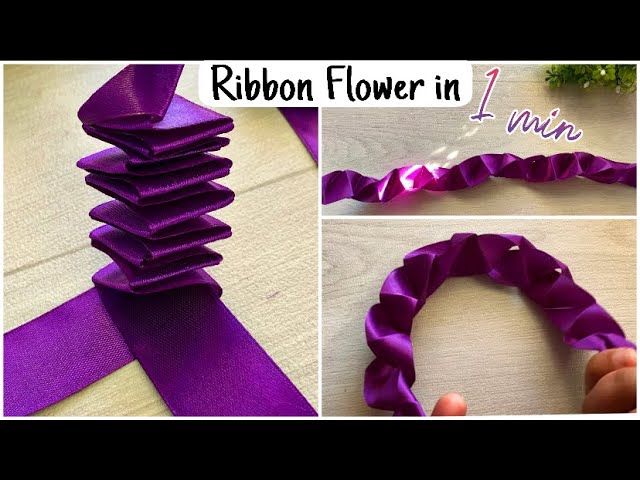 How to Make A Ribbon Flower – Nbeads