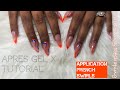 Apres Gel X Tutorial | DIY Almond Nails | French Swirl Nails