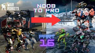 Unlocking all 23 level things in War Robots noob to pro | part 16