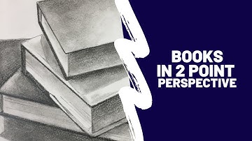 Books in 2 Point Perspective - made easy!