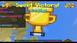 HIVE Skywars but if I win, the video ends