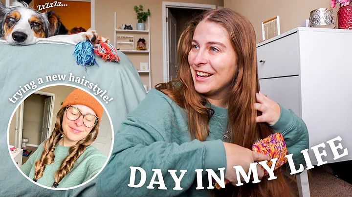 DAY IN MY LIFE: Trying a New Hairstyle & a Christm...