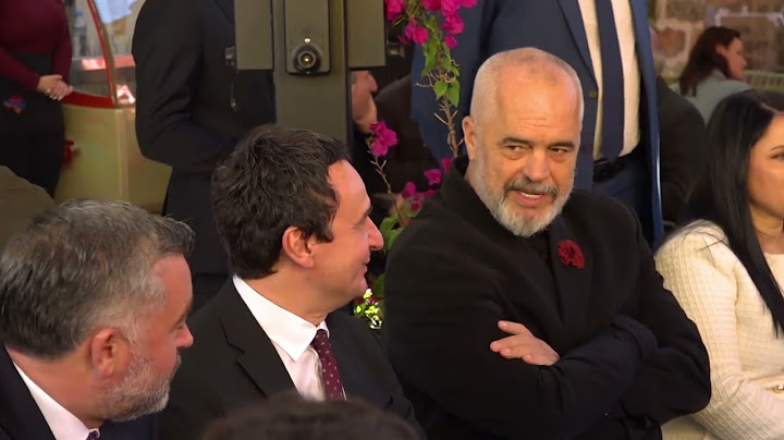 Albin Kurti e Edi Rama pijnë kafe së bashku në Tiranë për 28 nëntor