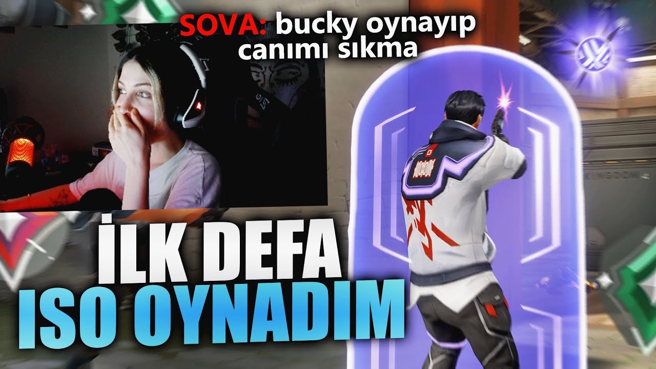 DERECELİ MAÇTA İLK DEFA ISO OYNUYORUM! | VALORANT DERECELİ