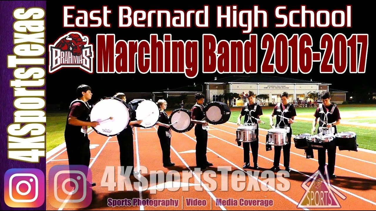 Best 3A Band In Texas!!!!? East Bernard High School Drumline Puts on a