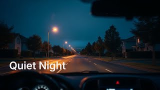 Quiet Roads After Midnight | Slow Rock for Late Night Drive