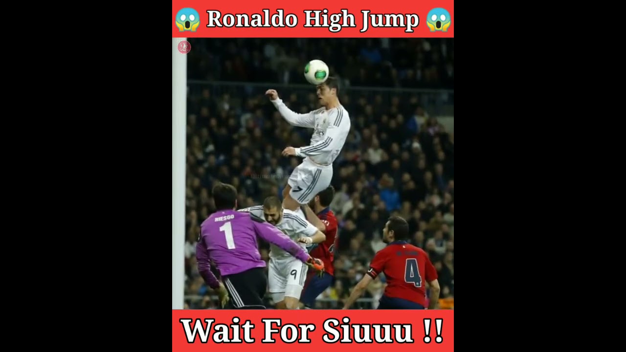Cristiano Ronaldo High Jump   Ronaldo Best Goal   cristiano  ronaldo  cr7  shorts