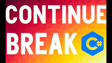 Tutorial C# - Instrucción Break y Continue.