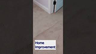 Customer's Home Improvement using Carpet Re-stretching by BEB Flooring. Before & After