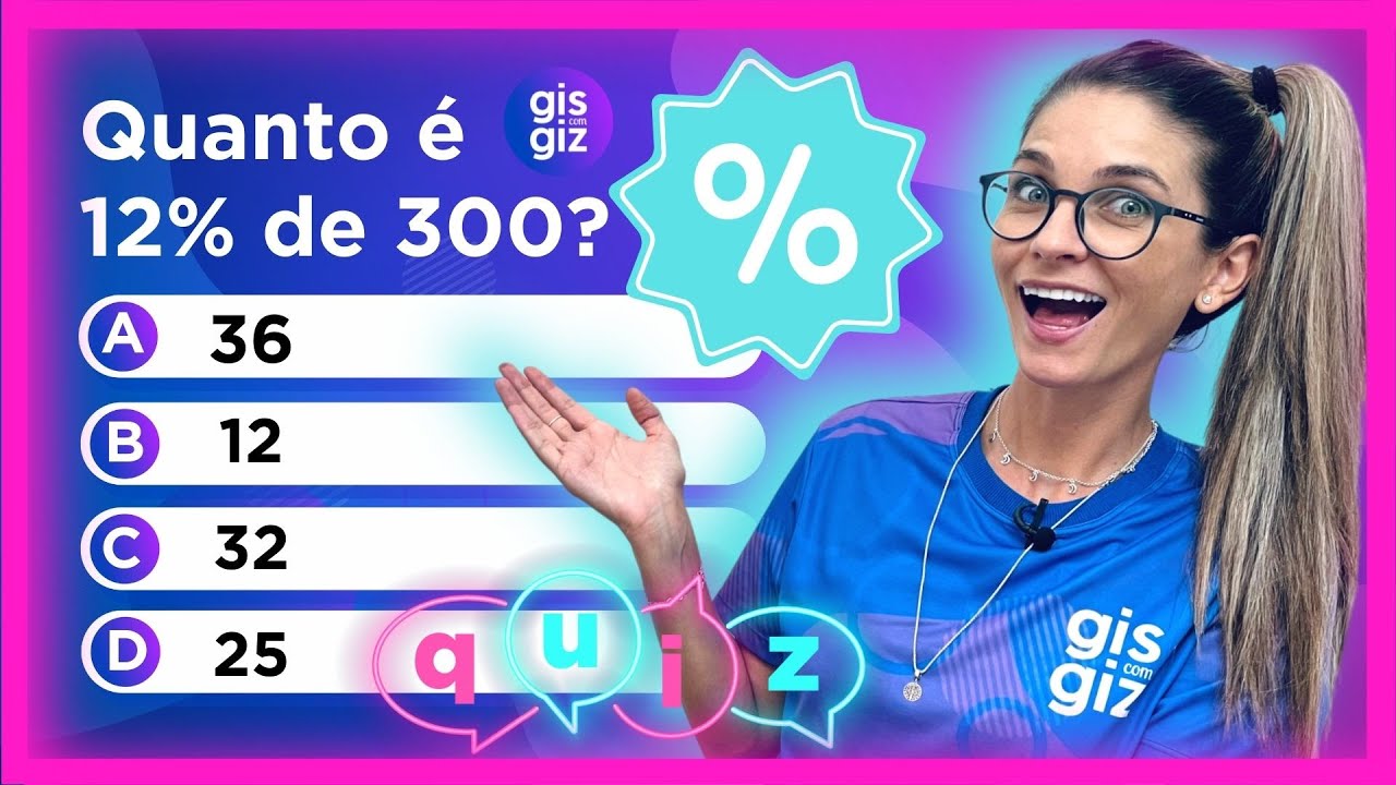 Porcentagem % #giscomgiz #aprendanotiktok #matematica #math #maths