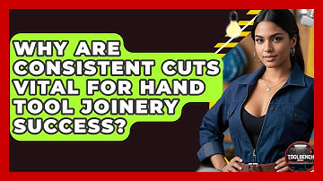 Why Are Consistent Cuts Vital For Hand Tool Joinery Success? | ToolBench Pros