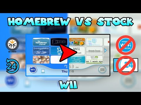 Homebrewed Wii VS Stock Wii 