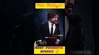 “Don’t Fear Failure — Fear Regret | Peter Dinklage Motivation 💯” #ratanmotivation #inspiration