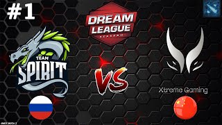 Плей Офф, Матч На Вылет! | Spirit Vs Xtreme Gaming #1 (Bo3) Dreamleague S22