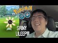 FOUND A SHINY LILEEP IN POKEMON GO ADVENTURE WEEK!!!