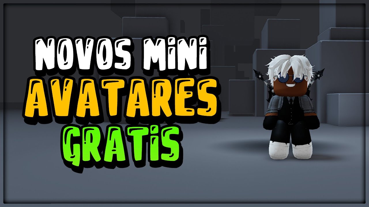 NOVO MINI AVATAR GRATIS! COMO FICAR PEQUENO GRATIS NO ROBLOX!(NOVO MÉTODO  100% GRATUITO)😱 