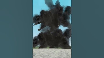 Awesome rocket launch fail #shorts #gmod