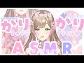【ループありささやきASMR】ずっとカリカリしたりキュってしたり…♡【オノマトペ/KU100/コリコリ/くりくり/0距離/ささやき/吐息/作業用/安眠用/高音質】