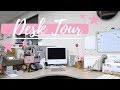 DESK TOUR!!! DECOR + ORGANIZATION | DESIREE ESTRADA