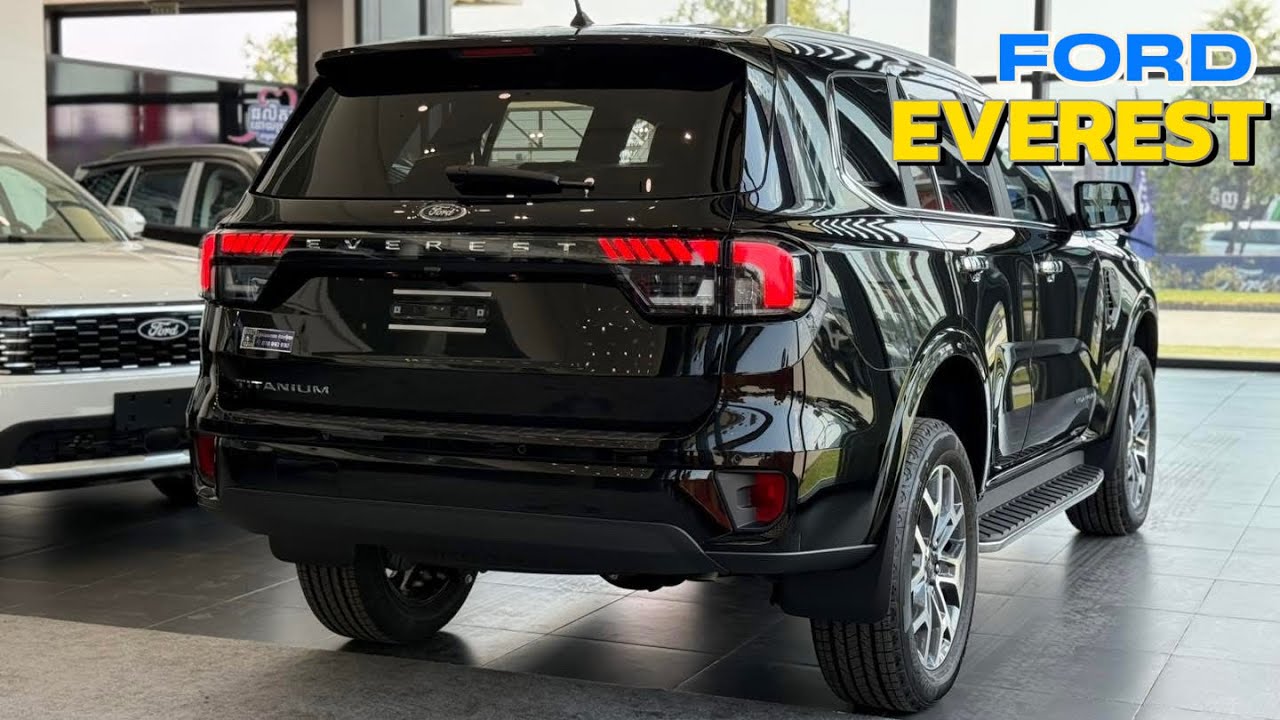 New 2026 Ford Everest TITANIUM 2.0L Bi-Turbo Super Luxury Interior and Exterior 