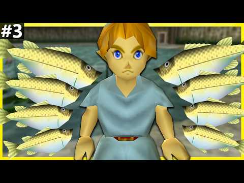 FISHSANITY - Ep 3 - Zelda: Ocarina of Time & Majora's Mask Souls-like Randomizer
