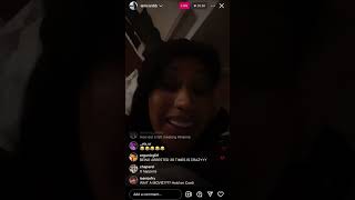 Cardi B Tells Prison Story On Instagram Live & Speaks On Releasing A Mixtape 😂