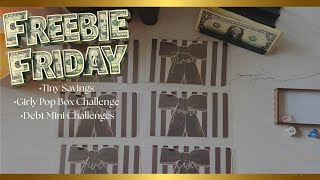 Freebie Friday • FREE Saving Challenges that work