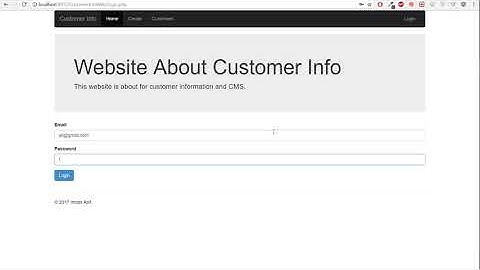 Create Login form | Create session | PHP | Bootstrap | User Validation | MySQL | (URDU/HINDI) Part 3
