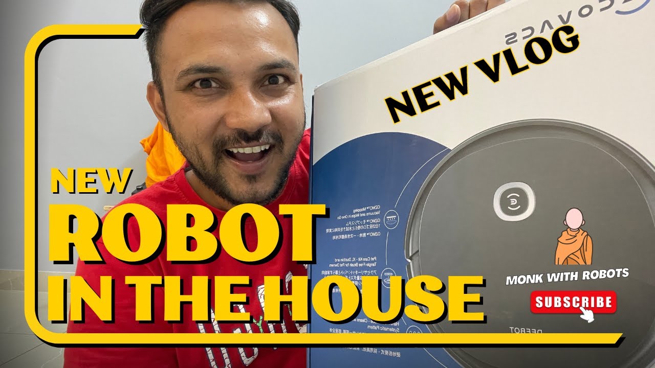 Vlog 4 | New Robot in the House | Monk With Robots