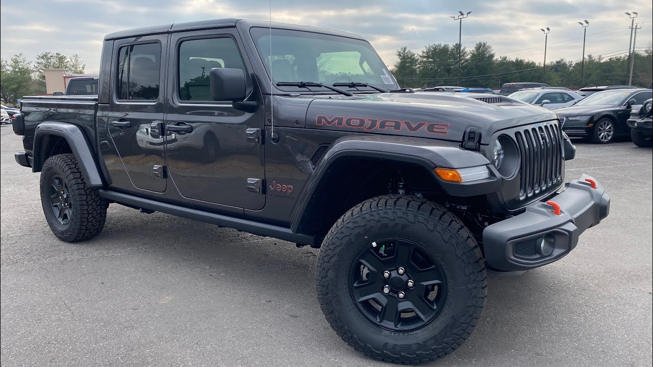 2021 Jeep Gladiator Mojave 3.6 Test Drive & Review - YouTube