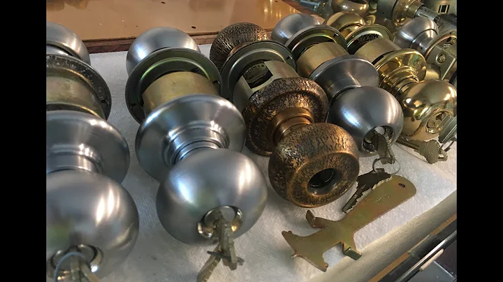 How to Service Schlage D Series Knobs & Rhodes