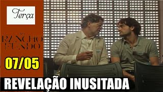 No Rancho Fundo: TERÇA 07/05/. Em Confronto com o PAI Artur “Acaba Revelando Paradeiro da Turmalina”