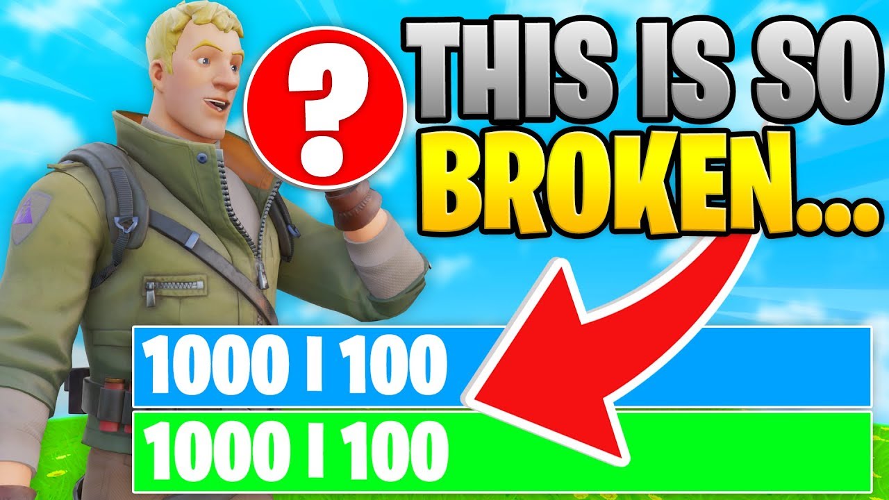 This Is The Most BROKEN Thing In Fortnite... (Fortnite Chapter 2) - YouTube