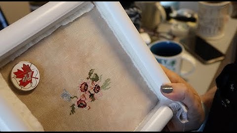 Off the Grid Needlearts Sampler September -  Flosstube Vlog Day #6