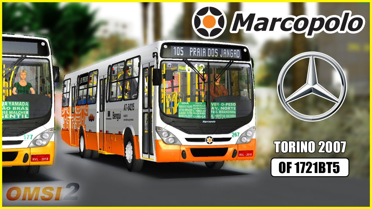 [OMSI 2]  Especial Belém - Torino 2007 OF 1721 - Area Laranja