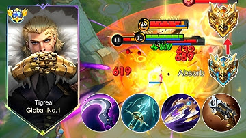 TIGREAL BEST GUIDE TO RANK UP FASTER IN 2025 | BUILD TOP 1 GLOBAL TIGREAL 2025 | MOBILE LEGENDS