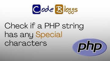 Build a PHP Function that Checks if a String has any Special Characters