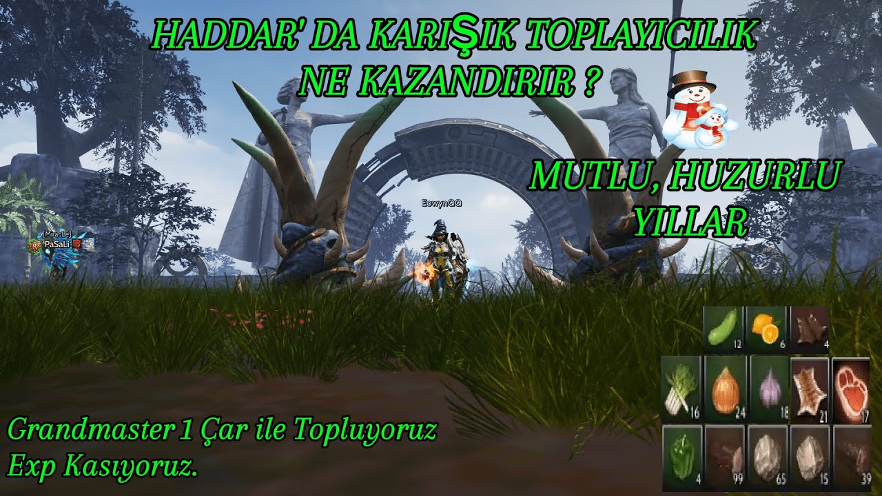 Haddar / Haggard ' da Karışık Topladık Ne Kazar Kazandık ? l YENİ YILINIZ MUTLU VE HUZURLU OLSUN.