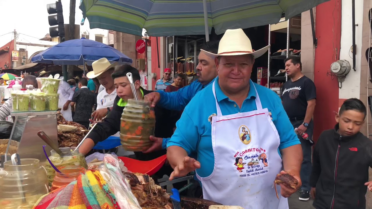 Download 🥑🥑 CARNITAS  en QUIROGA Michoacan con los Famosos Carmelos 🌶🌶