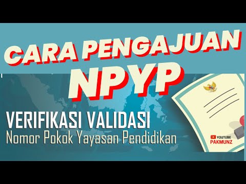 Verval Yayasan - Cara Pengajuan Nomor Pokok Yayasan Pendidikan (NPYP) Untuk Sekolah Naungan Yayasan