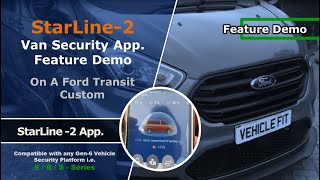 [#StarLineUK] StarLine Van Security Smartphone App. | Feature Demo | Ford Transit Custom screenshot 3