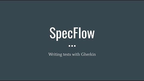 SpecFlow