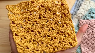 VERY EASY AND BEAUTIFUL CROCHET STITCH -- FAN STITCH -- BRENNY'S CROCHET VERY EASY AND BEAUTIFUL CROCHET STITCH -- FAN STITCH -- BRENNY'S CROCHET
